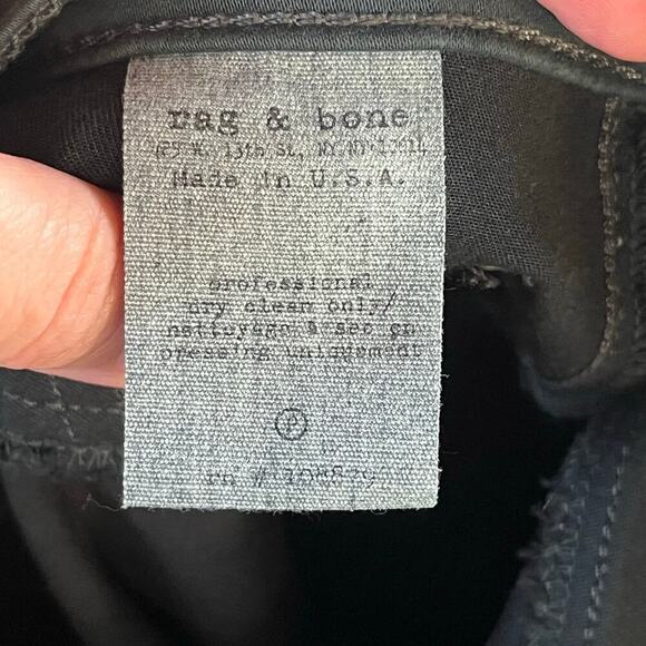 Rag & Bone Women's Green Coated Jeggings Size 27 - Picture 9 of 9